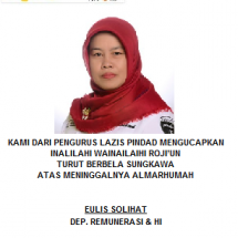 Berita Duka…