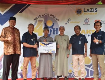 MILAD KE-4 TAHUN, TUMBUH DAN BERKEMBANG BERSAMA LAZIS PINDAD